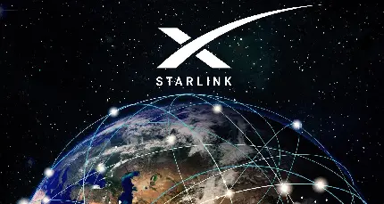 عکس استوک استارلینک Starlink با کشور اصلی سازنده ایالات متحده آمریکا