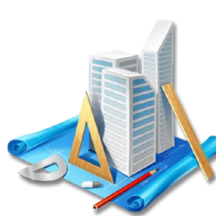 چاپ پوستر دانلود عکس ماکت سه بعدی دیجیتالی طراحی شده از روی پلان نقشه معماری