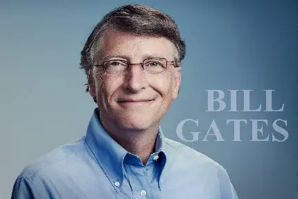 تصویر استوک بیل گیتس bill gates برای پست انگیزشی 