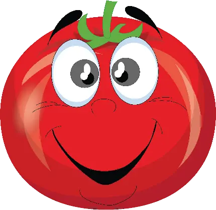 دانلود PNG گوجه فرنگی دوربری شده کارتونی