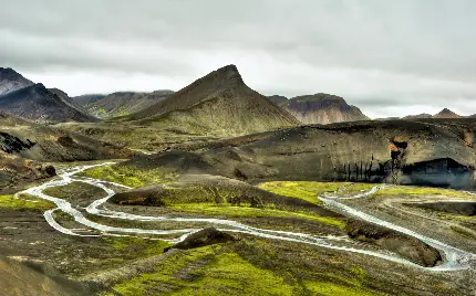 عکس پروفایل از طبیعت جذاب ایسلند برای خاص پسندها