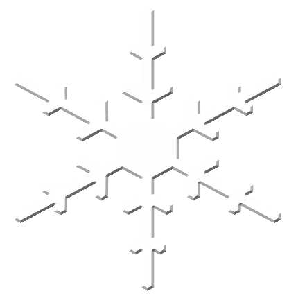 تصویر خارق العاده و باورنکردنی دانه برف و یخ کریستالی PNG مناسب چاپ روی شیشه  