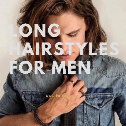 عکس استوک مدل موی بلند مردانه 2024 