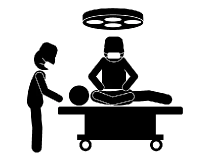 دانلود زیباترین عکس لوگوی جراحی کردن با فرمت پی ان جی 