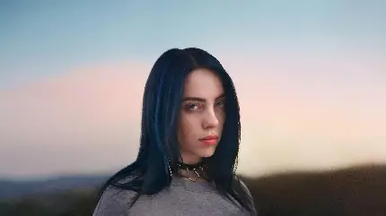 تصویر پروفایل طرح بیلی آیلیش billie eilish خواننده موسیقی مدرن 