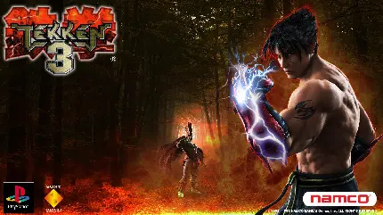 تصویر از تیکن 3  با حضور جین کازاما Jin Kazama