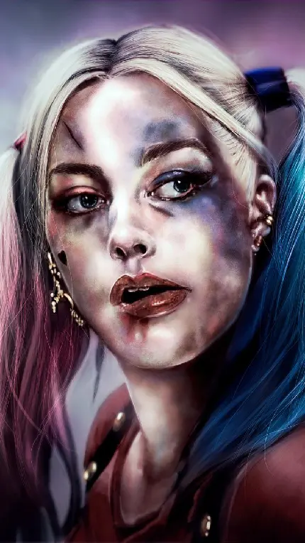 چاپ پوستر تصویر هارلی کویین در فیلم  ابر قهرمانی سوساید اسکواد Suicide Squad جوخه انتحار