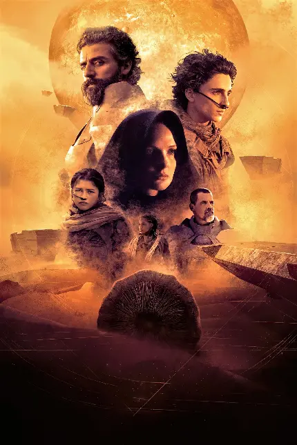 عکس از بازیگران نقش اول سینمایی تلماسه Dune 2
