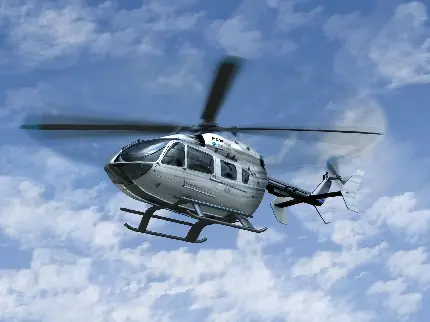 زیباترین تصویر منتشر شده از هلیکوپتر شخصی در حال پرواز 