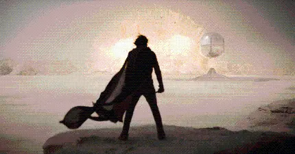 عکس زمینه فیلم تلماسه Dune 2 برای چاپ برچسب پشت لپتاپ 