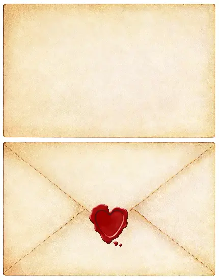 طرح پاکت نامه عاشقانه مخصوص روز ولنتاین 