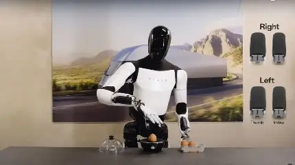 عکس ربات اپتیموس Optimus اولین ربات انسان نما تسلا