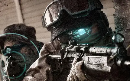 عکس تام کلنسی گوست ریکان سرباز آینده در یک بازی ویدیویی