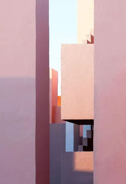 تصویر استوک خیلی جالب و جذاب از معماری مینیمال