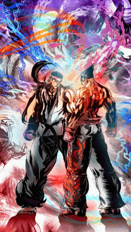عکس پس زمینه خوشگل کازویا میشیما Kazuya Mishima برای گوشی همراه