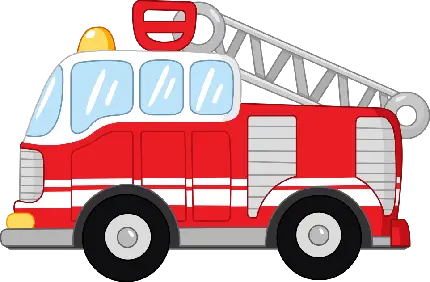 عکس ماشین آتش نشانی کارتونی با کیفیت بالا