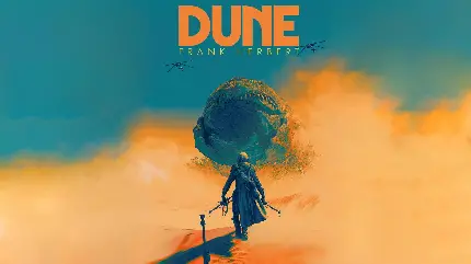 عکس زمینه از فیلم سینمایی خفن آمریکایی تلماسه Dune 2