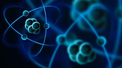 تصویر باشکوه ذرات زیر اتمی در فیزیک کوانتومی با کیفیت بالا