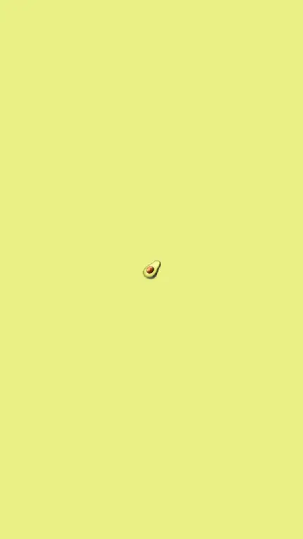 کاور هایلایت میوه آووکادو کوچک با پس زمینه زرد