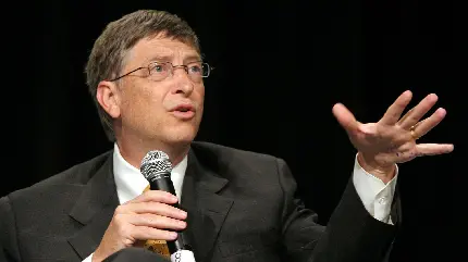 عکس جدید 2024 بیل گیتس bill gates مدیرعامل شرکت مایکروسافت