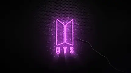 چاپ پوستر معروف ترین تصویر بکگراند جدید طرح BTS بی تی اس برای دسکتاپ 