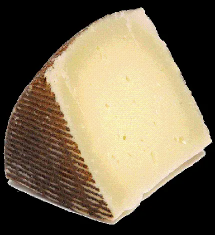 عکس قطعه پنیر خوش طعم بز با کیفیت بالا