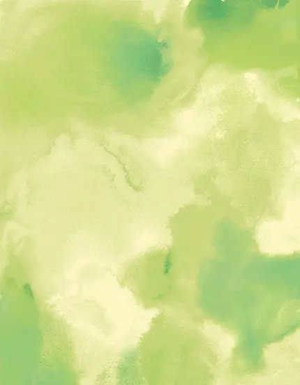 دانلود رایگان تصویر ابر و بادی سبز خلق شده با آبرنگ 