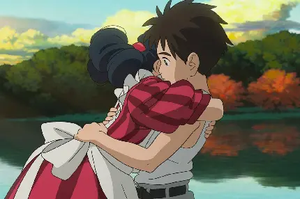 تصویر رویایی و رمانتیک از انیمیشن ژاپنی معروف به انیمه پسر و ماهیخوار