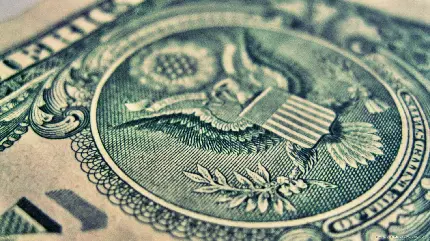 عکس اسکناس دلار آمریکا از فاصله خیلی نزدیک با کیفیت HD