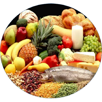 دانلود عکس png مواد غذایی سالم و طبیعی تجویز متخصص تغذیه 
