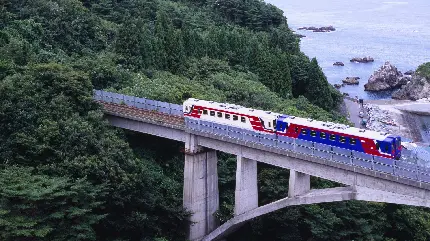 عکس یا طرح قطار تندرو با کیفیت عالی مناسب دسکتاپ 2023