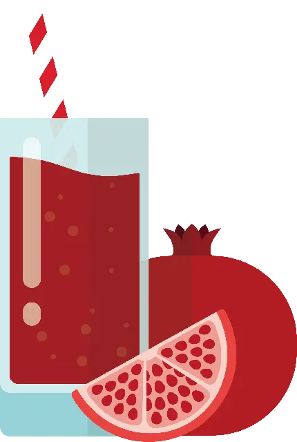 نقاشی انار زیبا