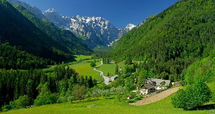 تصویر خفن از دره لوگار واقع در کشور اسلوونی