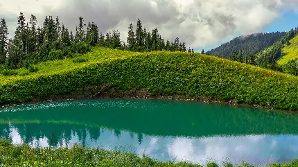 زیباترین تصویر از منطقه و طبیعت بومگردی قرقیزستان 