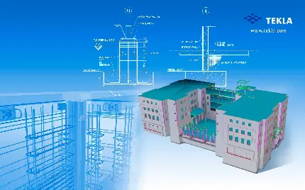 خاص ترین تصویر طراحی شده نقشه کامپیوتری سه بعدی مهندسی عمران