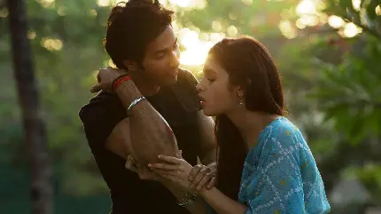 تصویر عاشقانه و رمانتیک زوج هندی