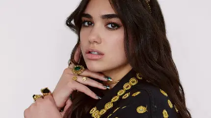 عکس زمینه دوآ لیپا Dua Lipa خواننده زن معروف