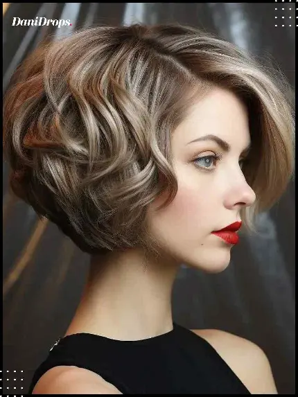 عکس مدل مو زنانه مناسب مو های رنگ شده 