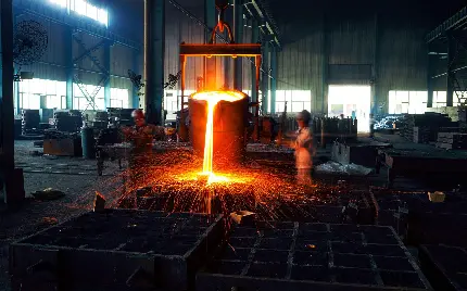عکس گرفته شده از کارخانه ذوب آهن مهندسی متالورژی