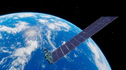 عکس ماهواره ی استارلینک Starlink برای علاقمندان به تکنولوژی