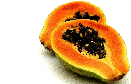 دانلود تصاویر دوربری شده میوه پاپایا با فرمت png