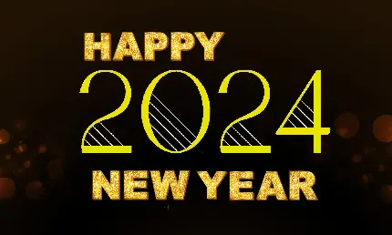 چاپ پوستر عکس نوشته انگلیسی برای تبریک سال نو میلادی و کریسمس 2024