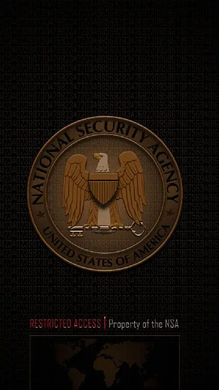 دانلود تصویر زمینه امنیتی صفحه قفل گوشی آیفون با لوگو عقاب