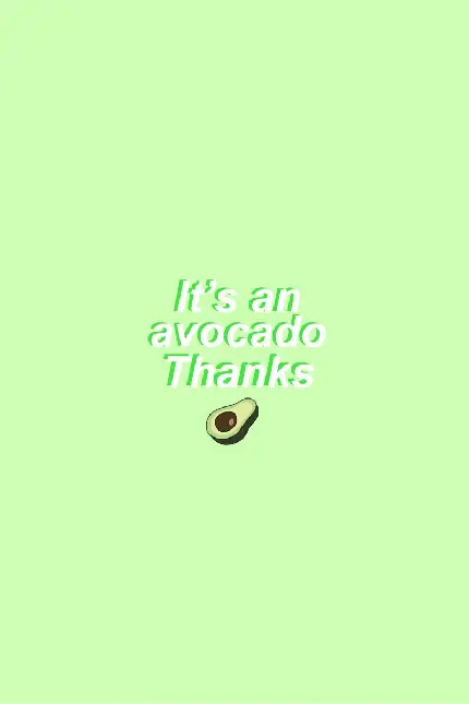 قشنگ ترین والپیپر فانتزی آووکادو AVOCADO برای گوشی آیفون