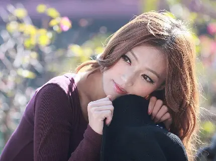 عکس دختر چشم آبی ایرانی با حجاب