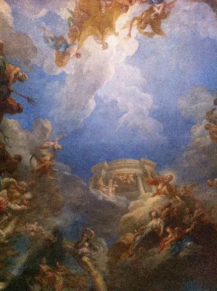 دانلود رایگان عکس نقاشی یونانی کاخ در ورسای فرانسه