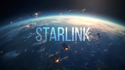 والپیپر استارلینک Starlink نسل جدید و پر سرعت رو به افزایش دنیا