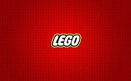 دانلود تصویر زمینه قرمز لگو LEGO با نورپردازی انرژی بخش