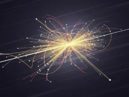 عکس استوک تابش پرتوهای نورانی در علم فیزیک ذرات