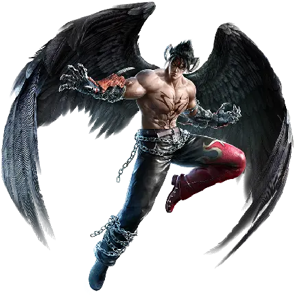 تصویر از جین کازاما Jin Kazama آماده فتوشاپ 